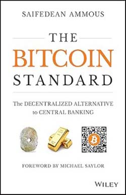 The Bitcoin Standard book cover – Saifedean Ammous on Bitcoin as sound money and economic history