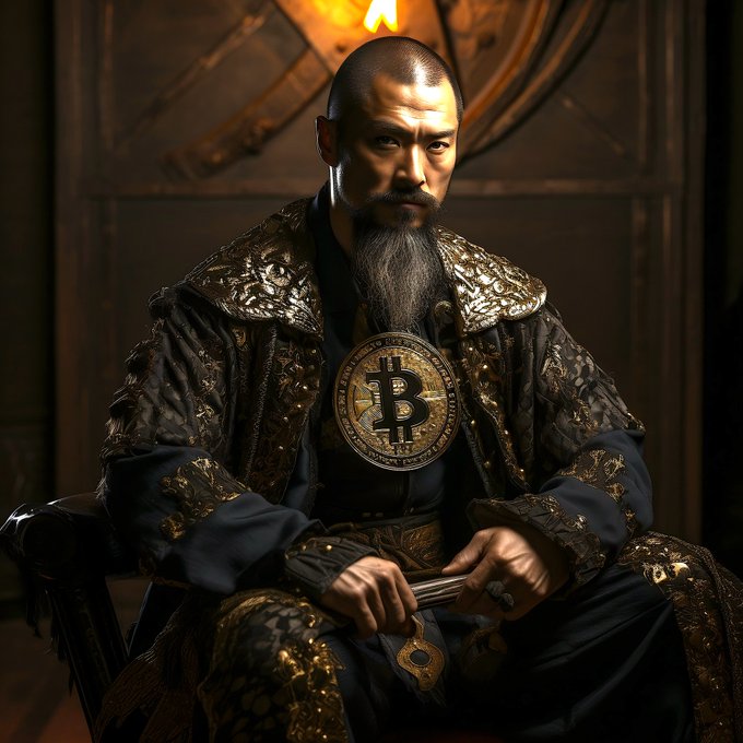 Free bitcoin art neon blue satoshi symbol cyberpunk