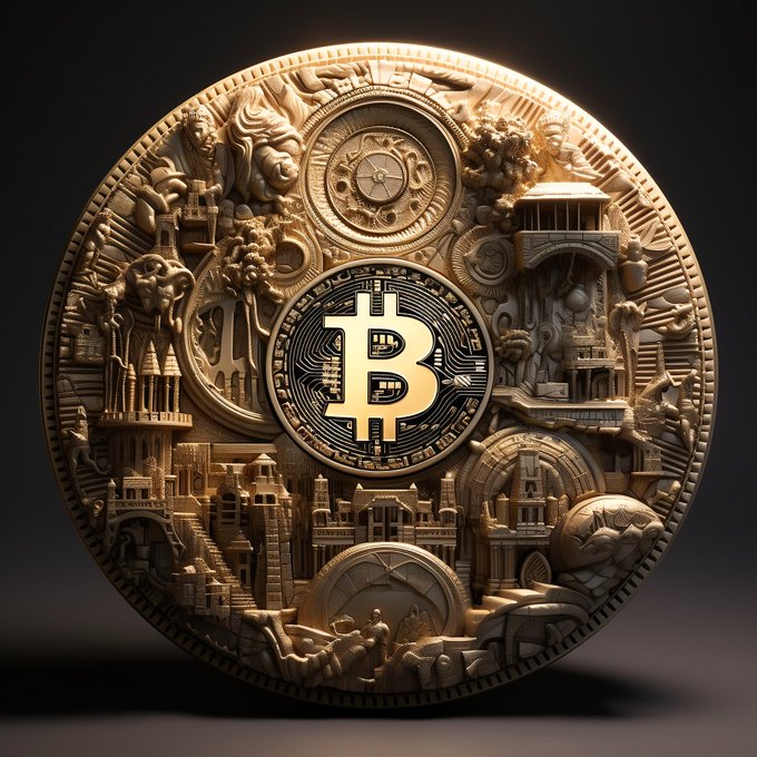 Free bitcoin illustration tan Asian satoshi symbol