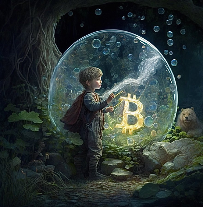 Free bitcoin art golden satoshi symbol futuristic