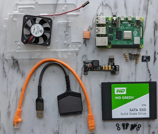 Bitcoin Node Server, Setting Up Hardware parts