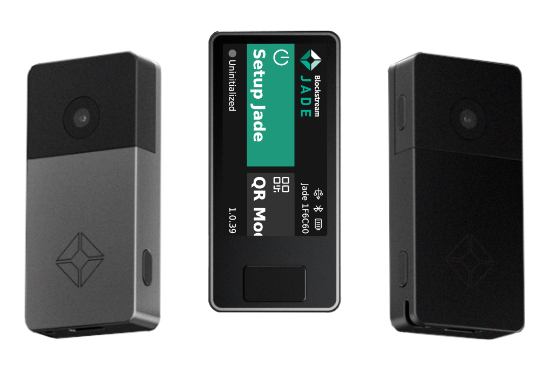 Blockstream Jade hardware wallet – Bitcoin self-custody device recommended by Bitcoin Consulter™
