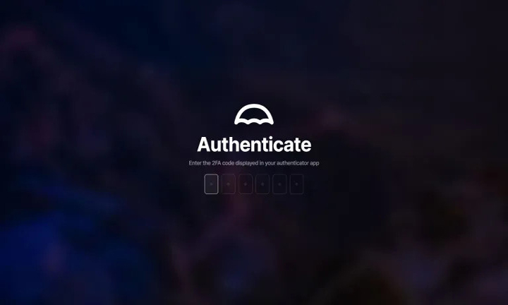 Umbrel Bitcoin Node, enabled 2FA password login